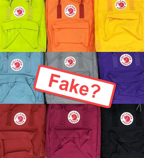 i cant tell if my fjallraven bag is fake|fjällräven counterfeit.